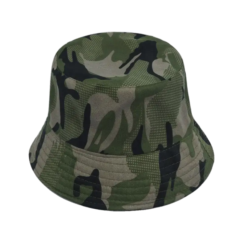 Chapeau bob militaire vert foncé