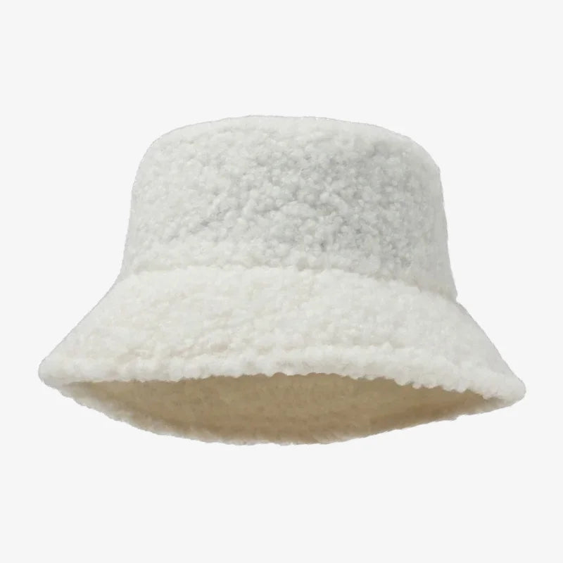 Chapeau bob moumoute blanc