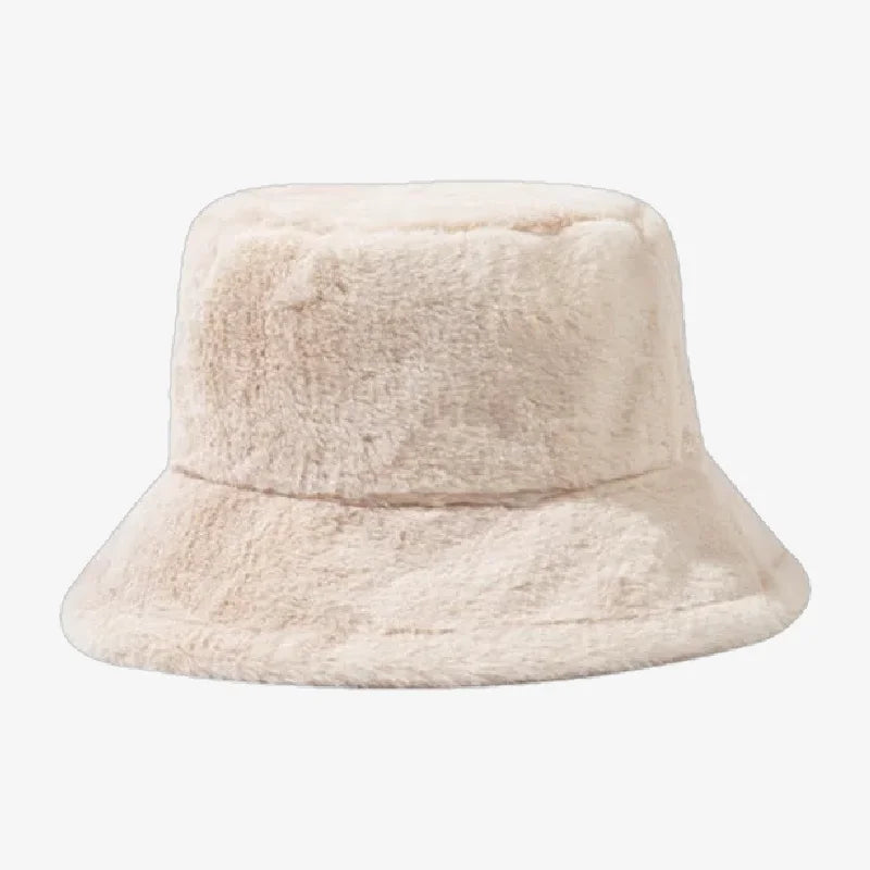 Chapeau bob moumoute femme beige