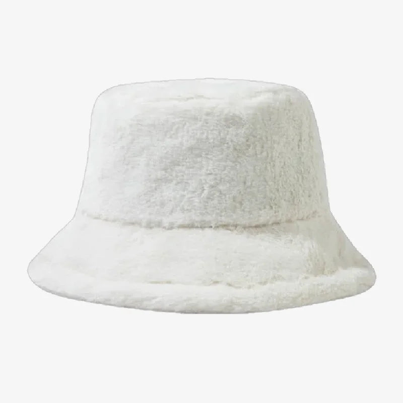 Chapeau bob moumoute femme blanc