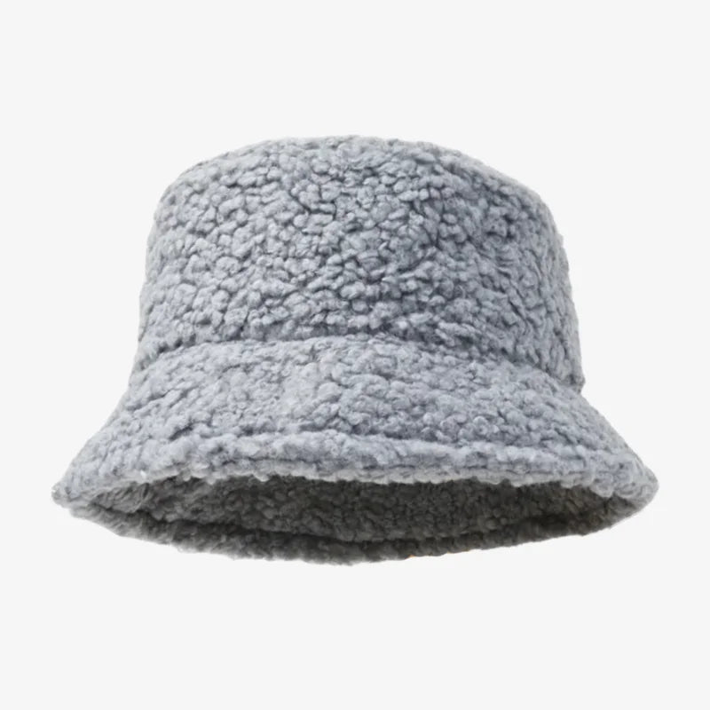 Chapeau bob moumoute gris clair