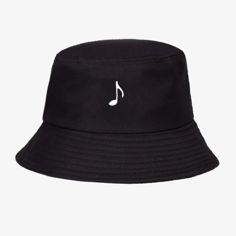 Chapeau bob musique noir