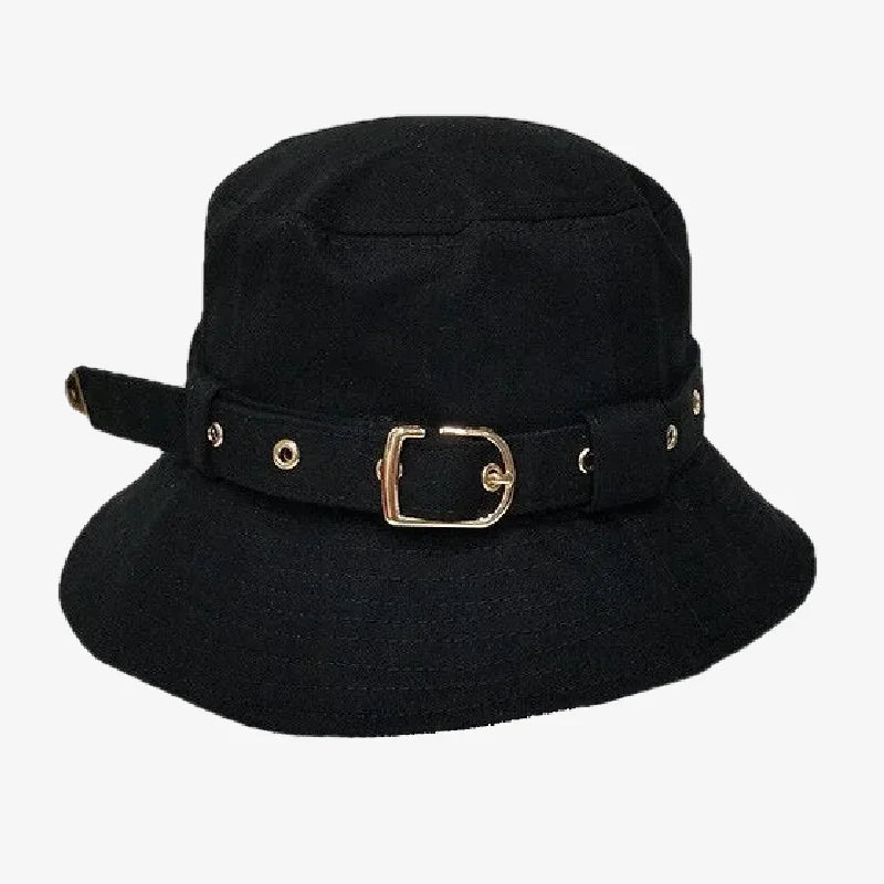 Chapeau bob noir femme