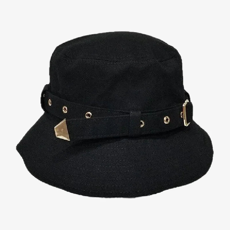 Chapeau bob noir femme