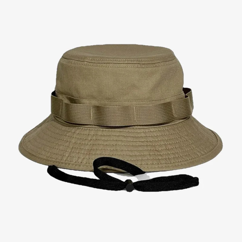 Chapeau bob pêche beige