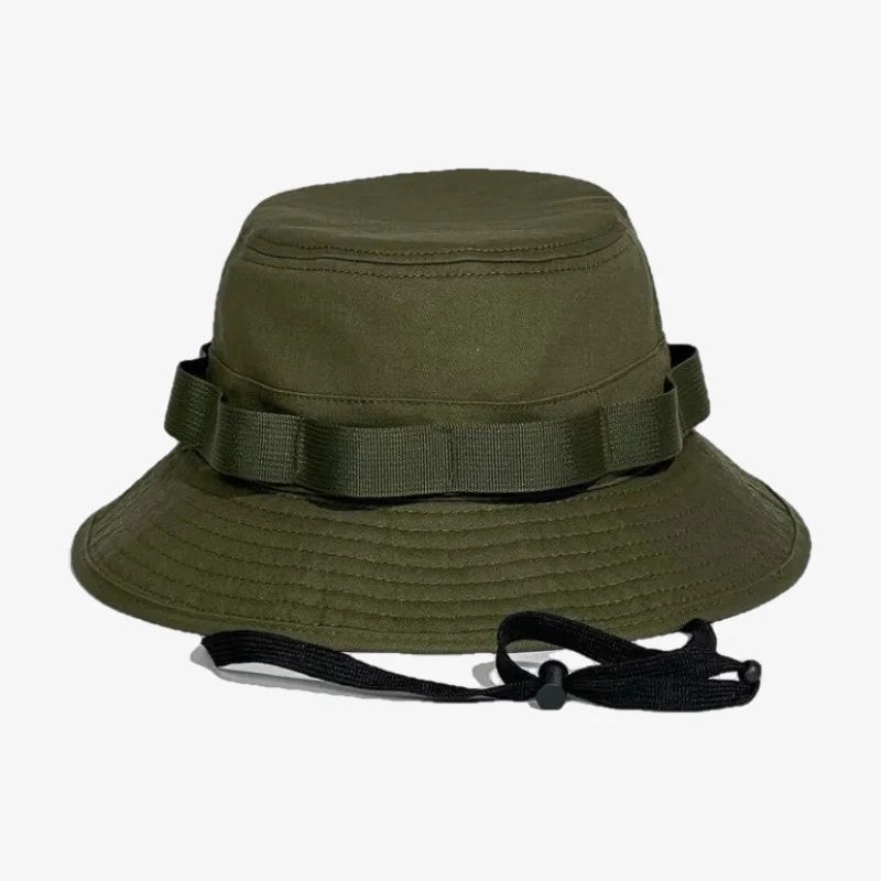 Chapeau bob pêche kaki