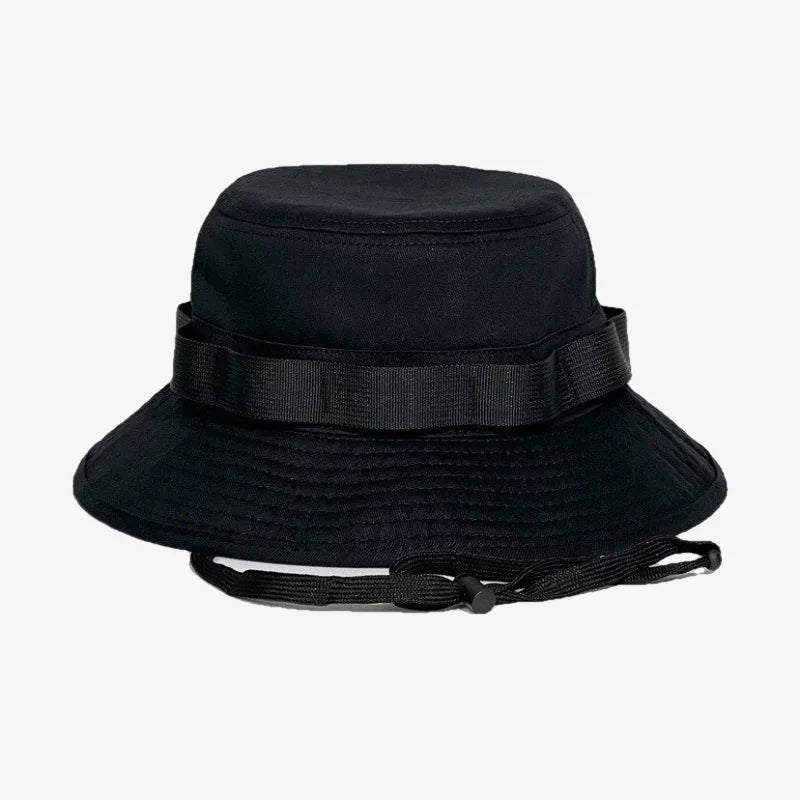 Chapeau bob pêche noir