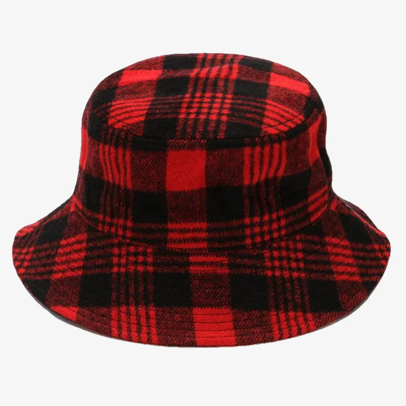 Chapeau bob vintage rouge