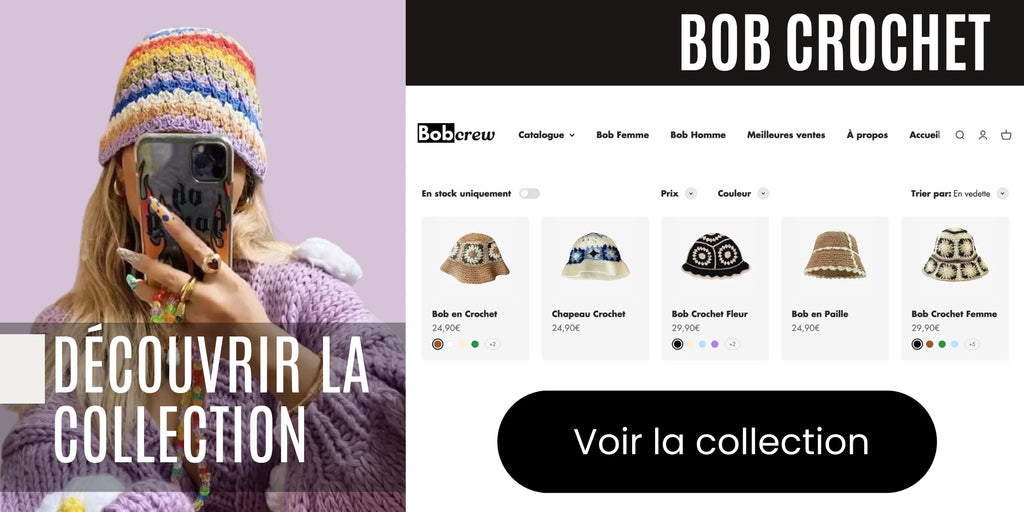 Découvrir la collection bob crochet de Bob Crew