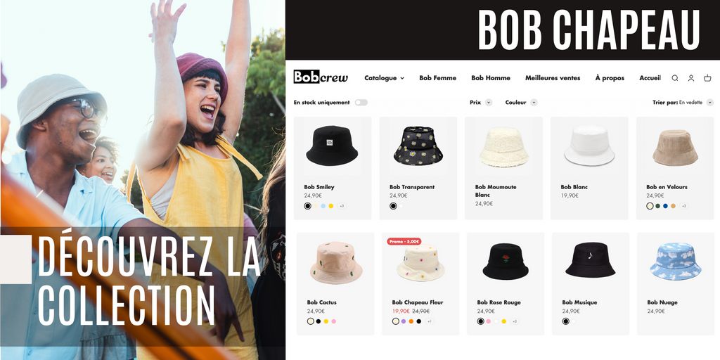 Collection Bob chapeau Bob Crew