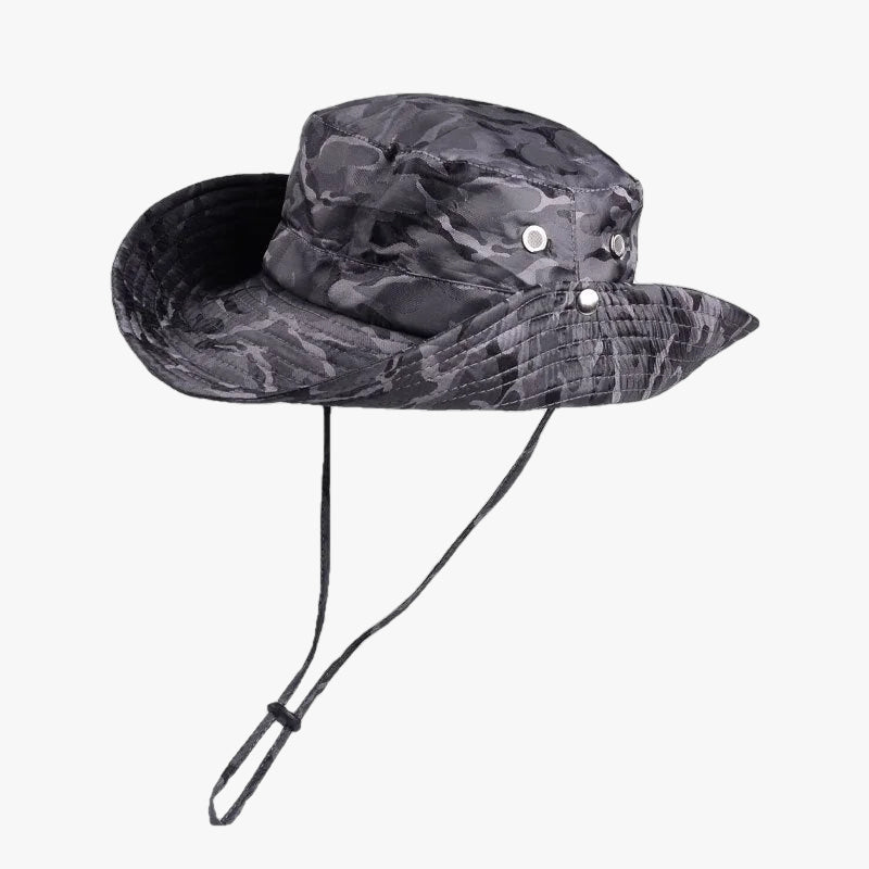 Bob camouflage militaire gris