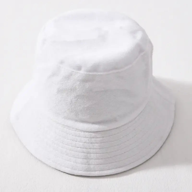 Bob chapeau éponge blanc