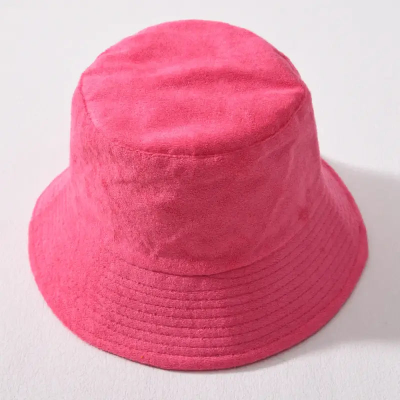 Bob chapeau éponge fushia