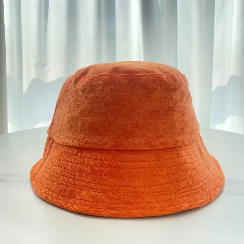 Bob chapeau éponge orange