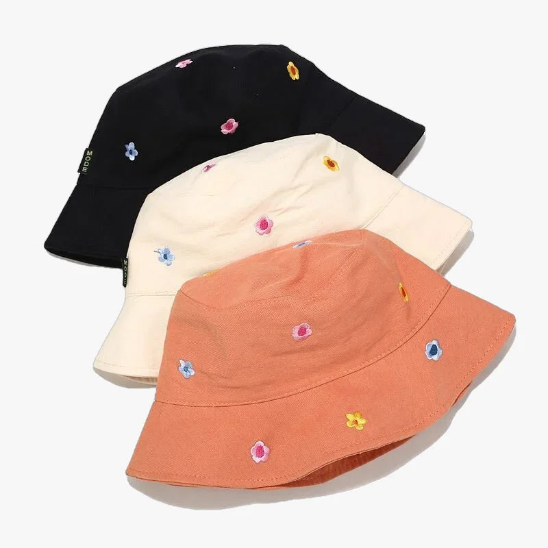 Bob chapeau fleur