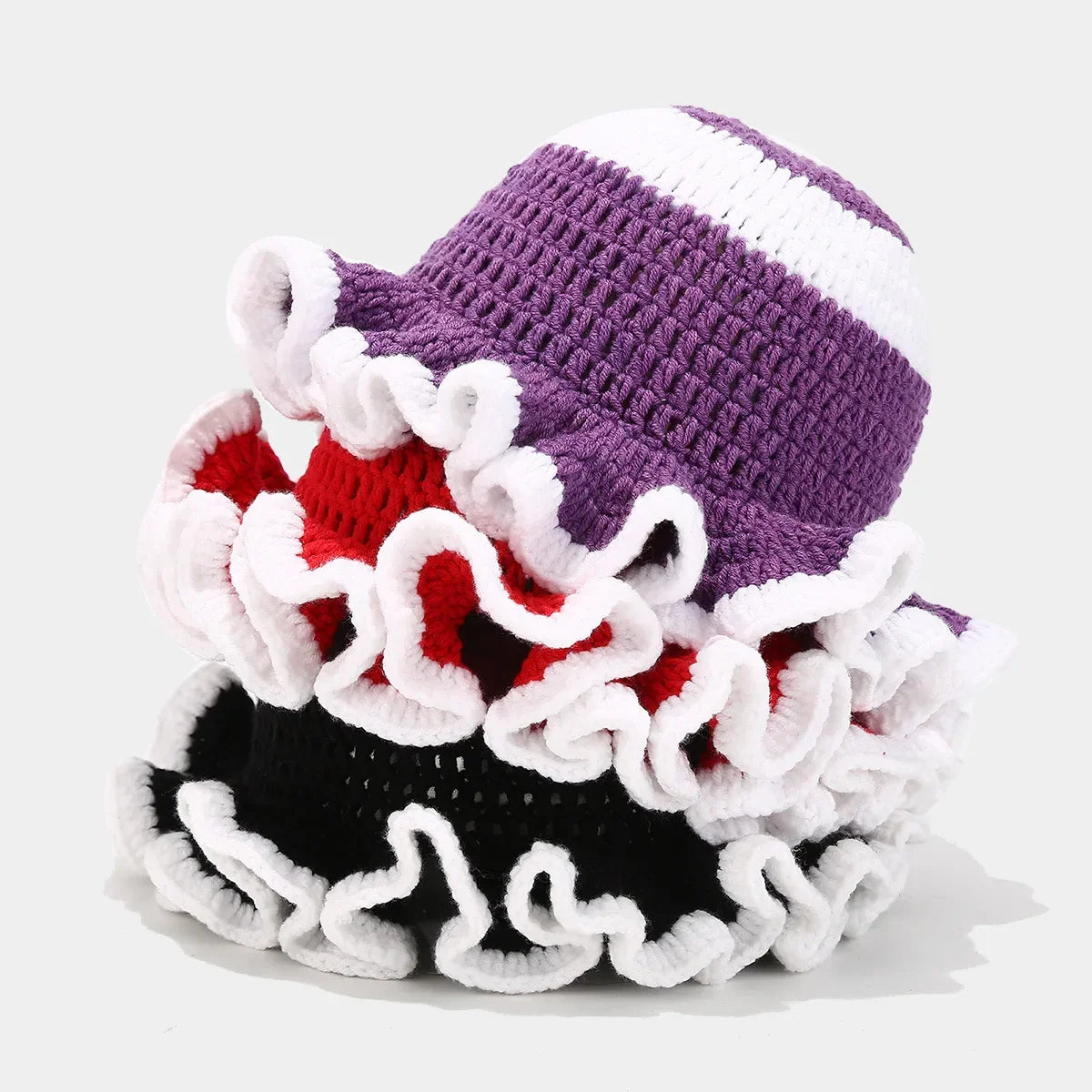 Bob crochet bicolore