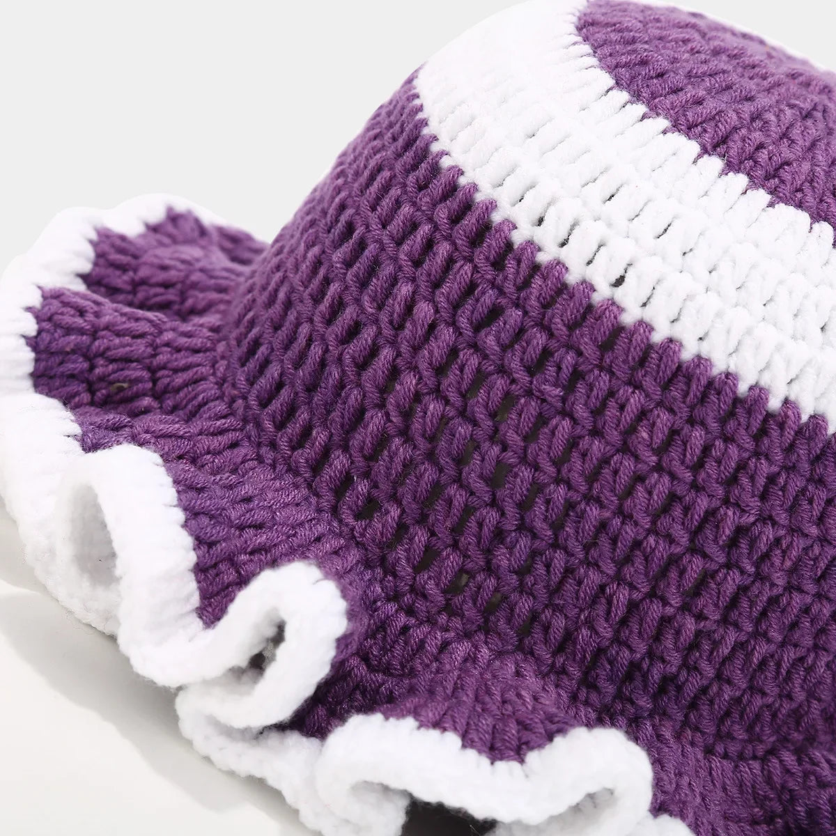 Bob crochet bicolore