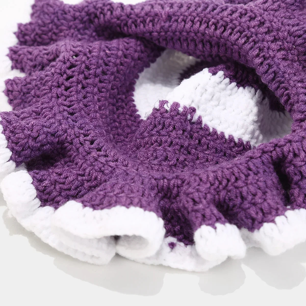 Bob crochet bicolore