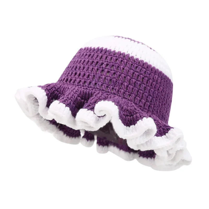 Bob crochet bicolore