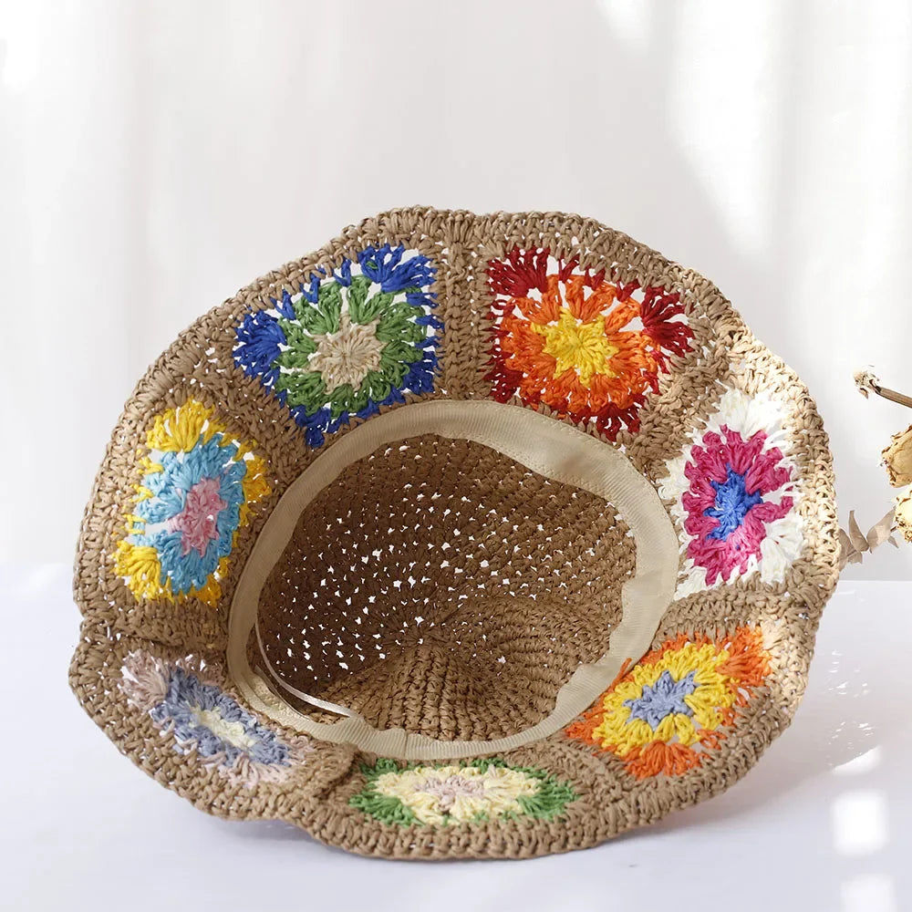 Bob crochet fleuri