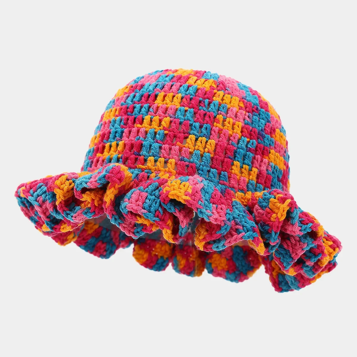 Bob crochet tricolore