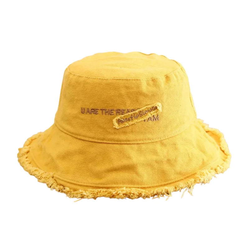 Bob denim éte jaune