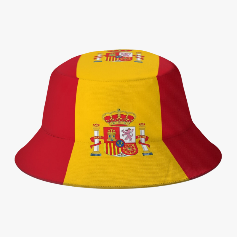 Casquette Unisexe Drapeau Espagne - Équipe Nationale De Football - Rouge - NEUF