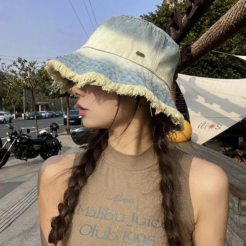 Bob femme denim