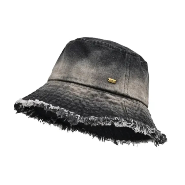 Bob femme denim noir