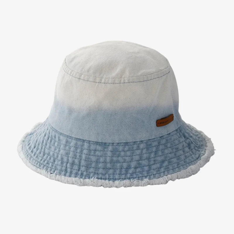 Bob femme en jean dégradé bleu ciel