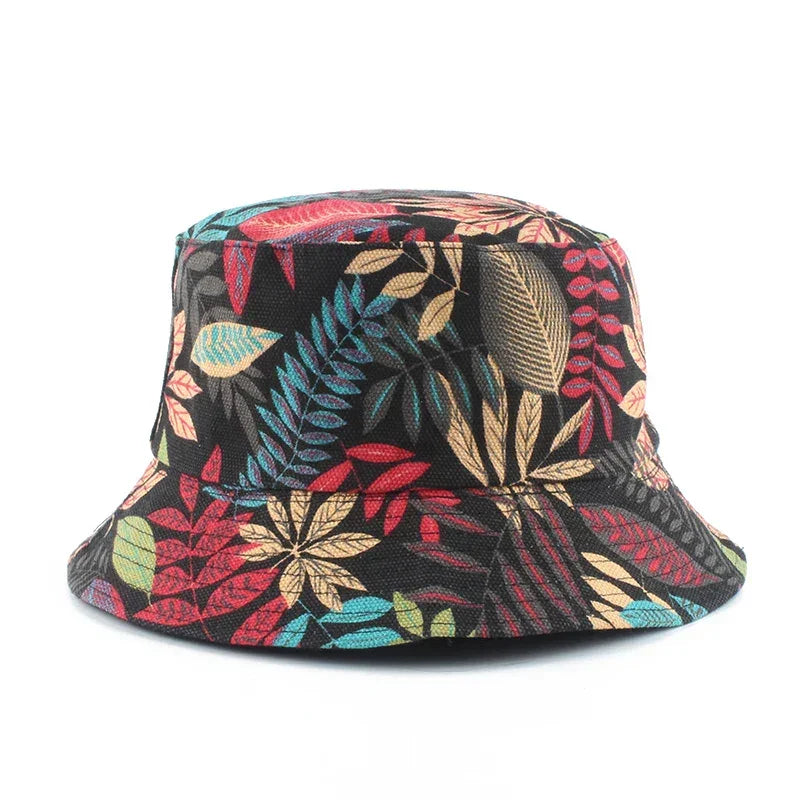 Bob femme fleuri multicolore