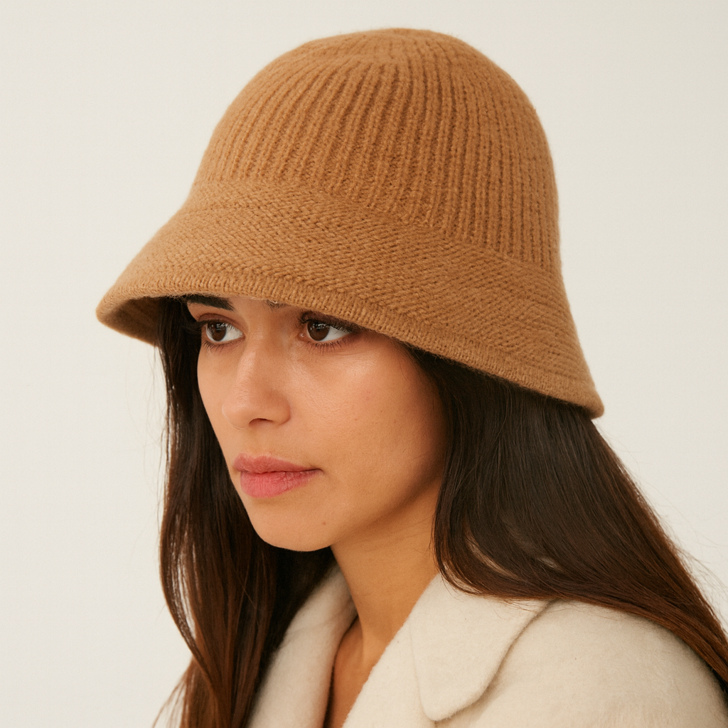 bob femme hiver camel