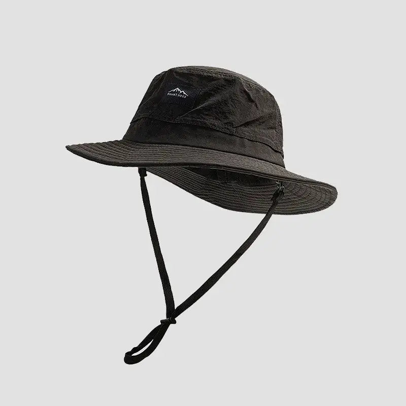 Chapeau bob ficelle montargnard noir