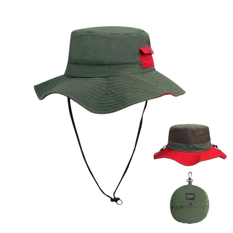 Bob ficelle pliable vert