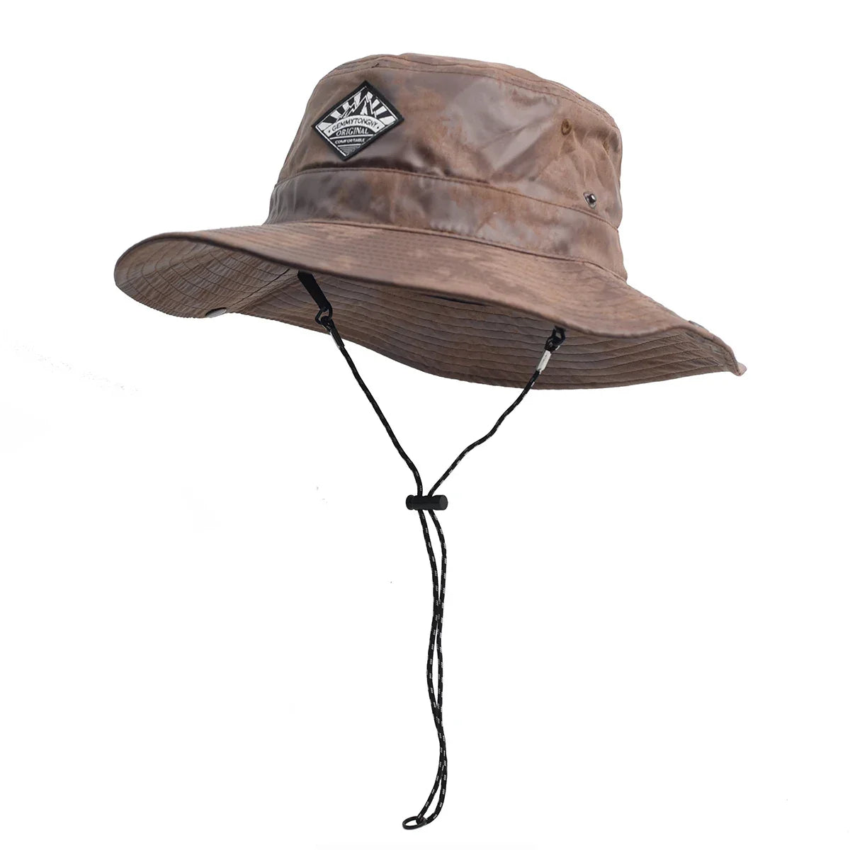 Bob ficelle tie and dye marron