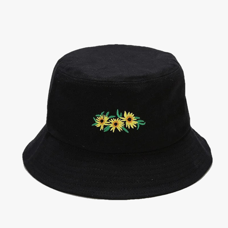 Bob fleuri femme noir
