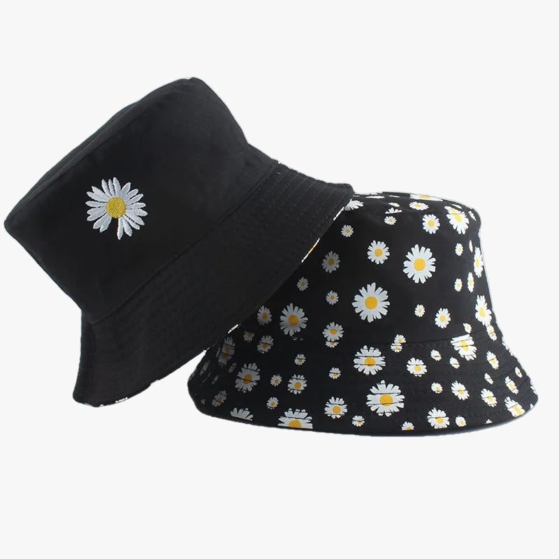 Bob fleuri noir