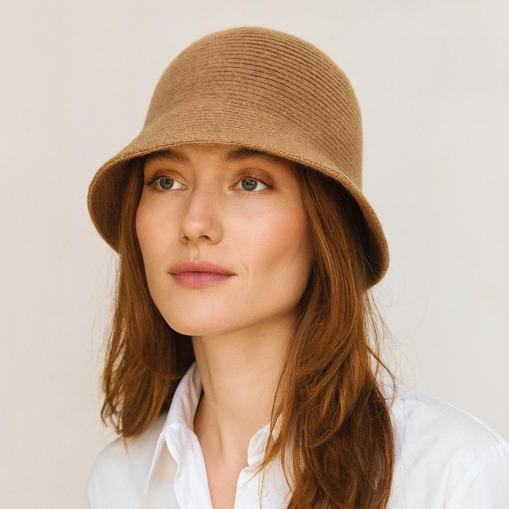 bob hiver femme taupe