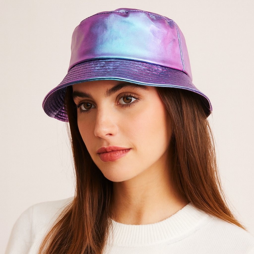 bob holographique violet