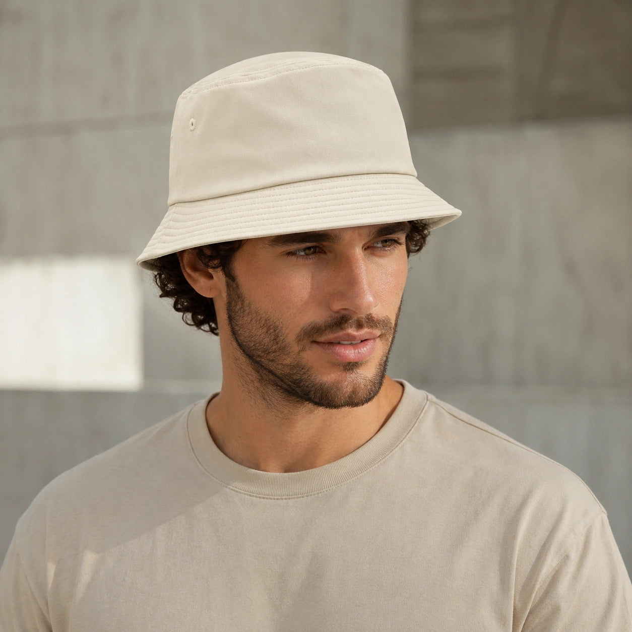 bob homme beige