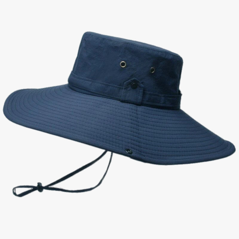 Bob large bleu