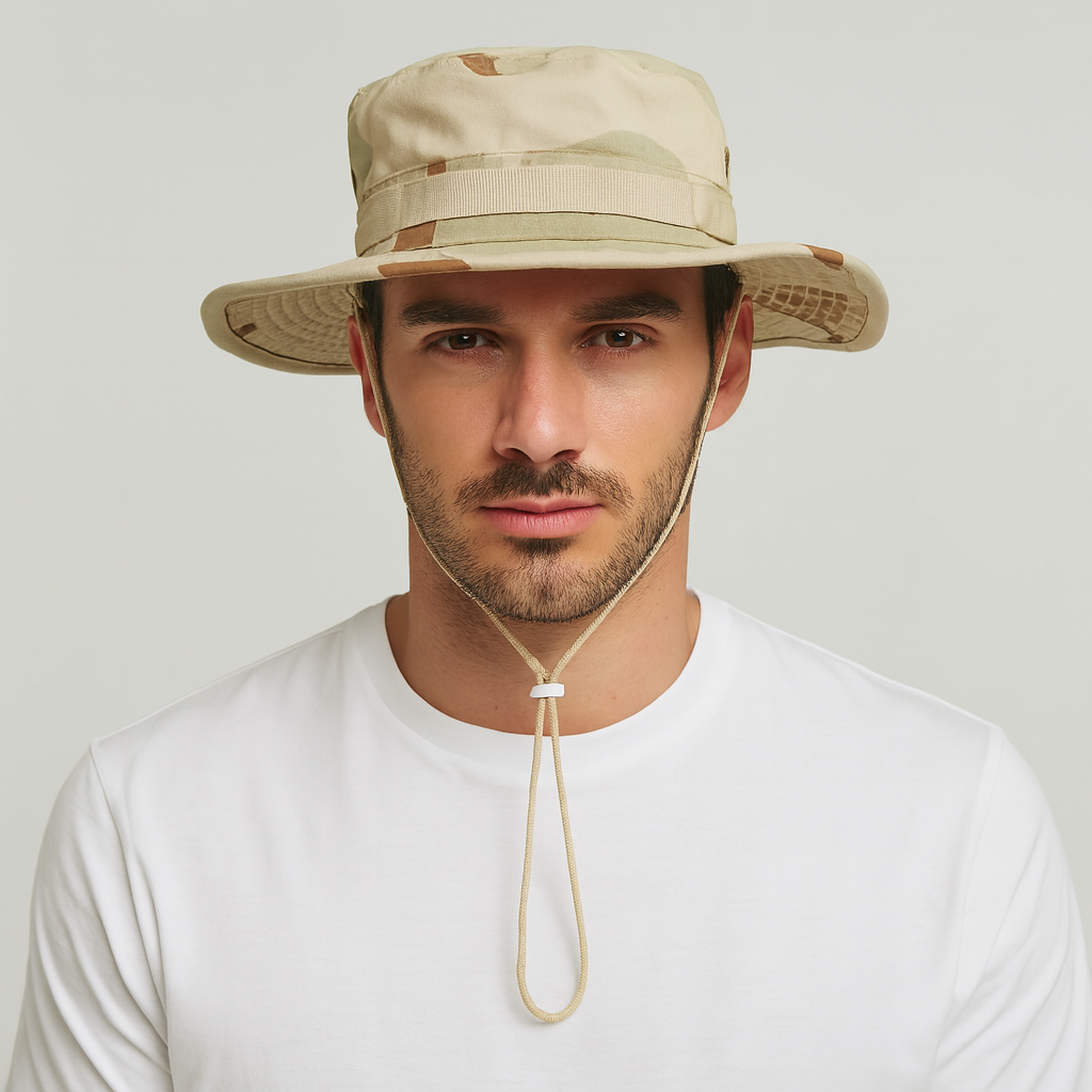 bob militaire beige