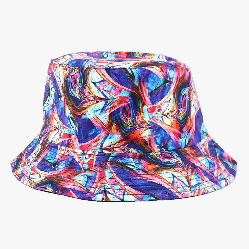 Bob multicolore violet