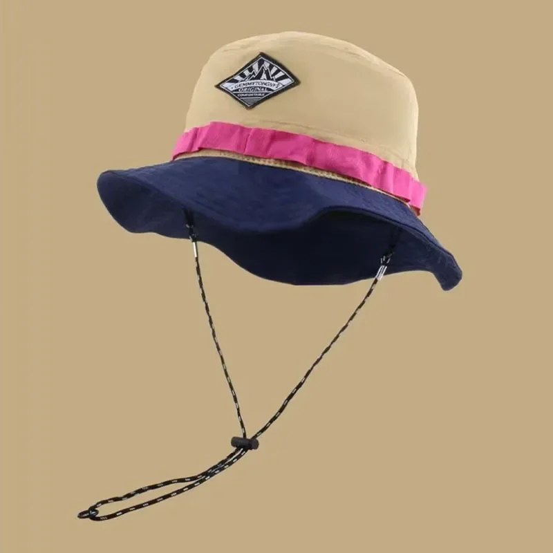 Bob pêcheur coloré beige