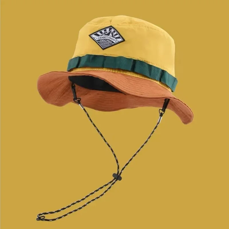 Bob pêcheur coloré jaune