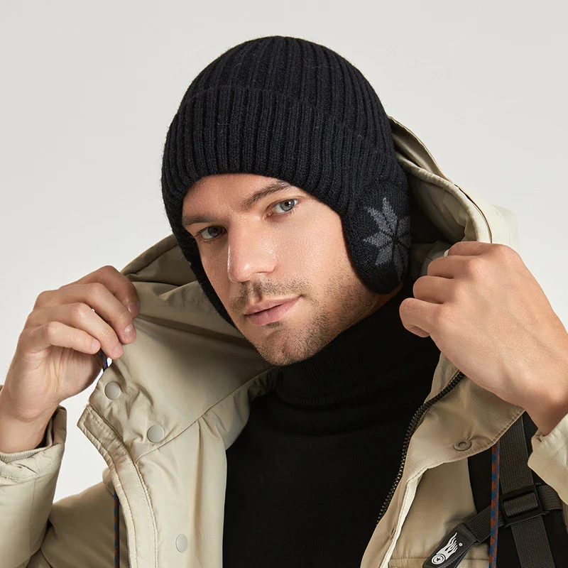 Bonnet avec cache oreille