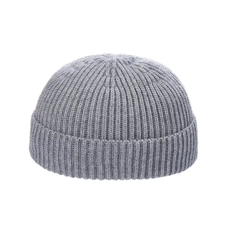 Bonnet docker homme gris