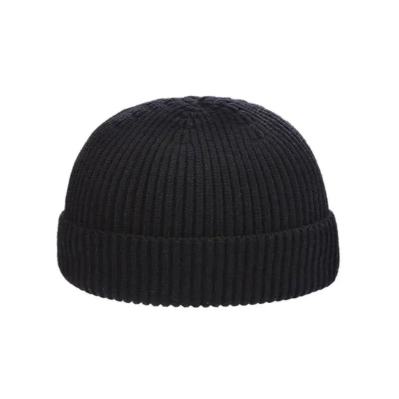 Bonnet docker homme noir