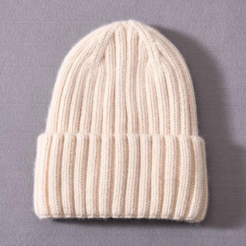 Bonnet en cachemire et intérieur satin