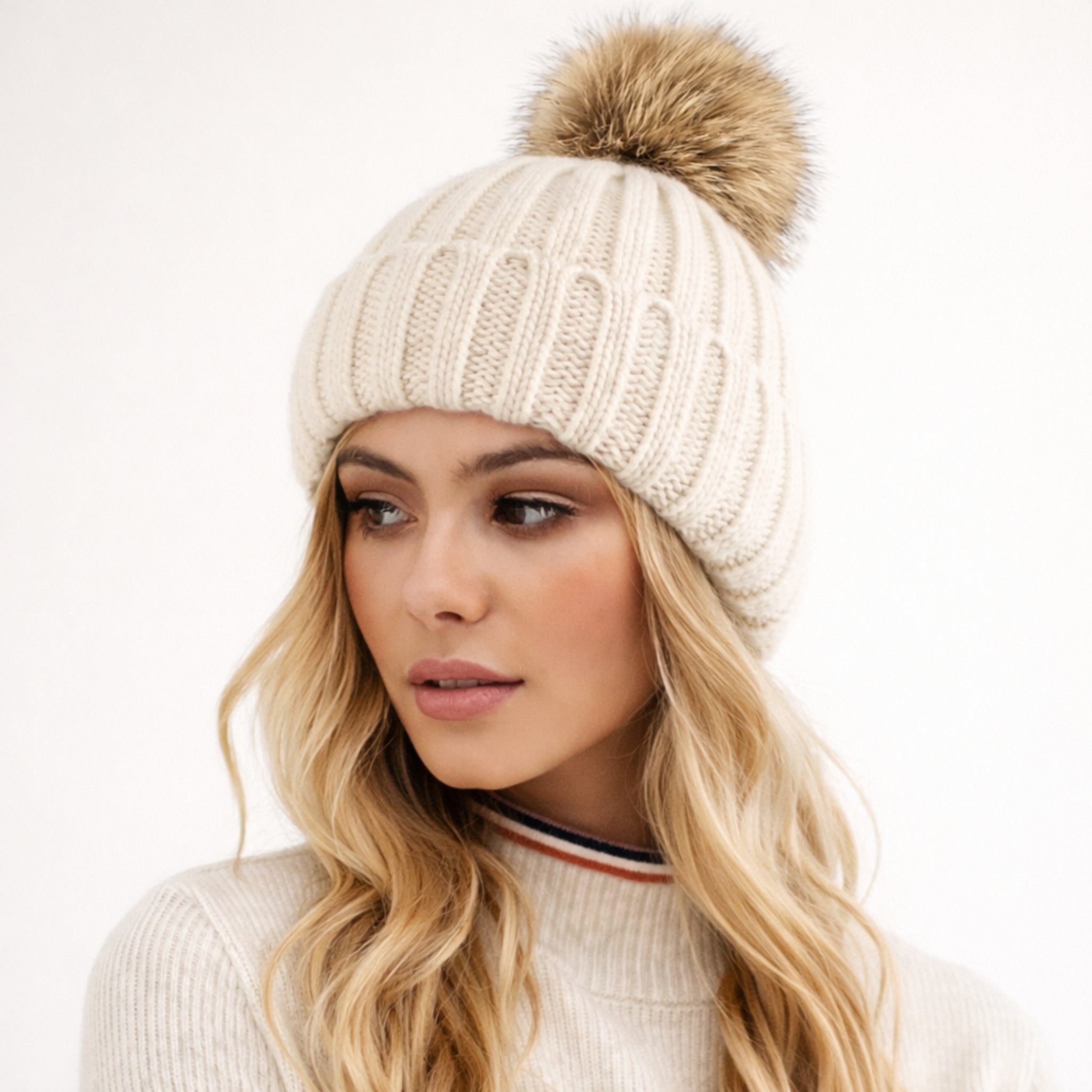 Bonnet femme doublé satin